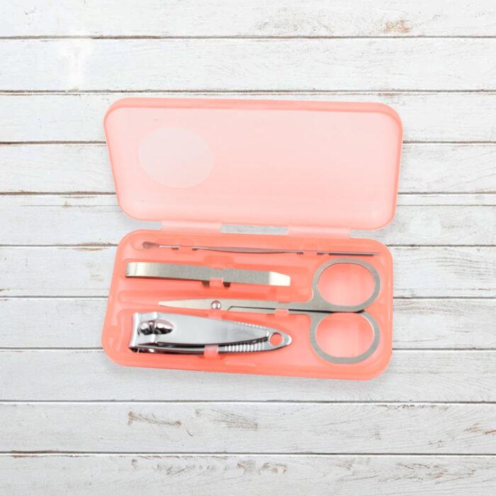 Mini Nail Clipper Set with Plastic Storage Box