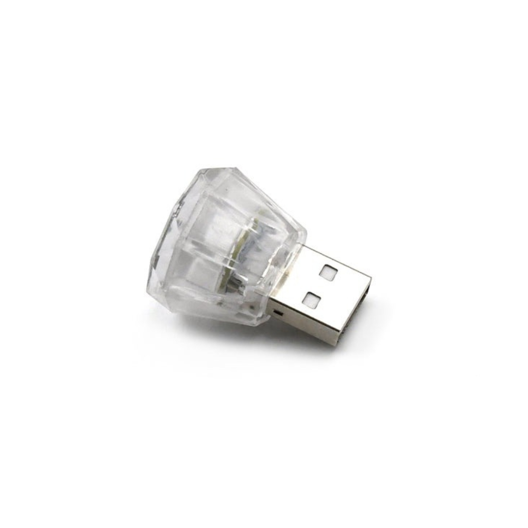 diamond shape USB LED lamp mini portable USB light bulb