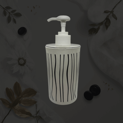 300ml Printed Liquid Soap Dispenser Pump Bottle for Bathroom