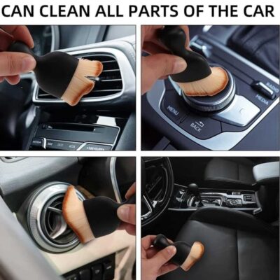 Car Interior Soft Brush – Dashboard & AC Vent Cleaning Brush