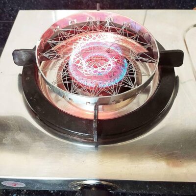 Gas Tandoor Jali – Stainless Steel Roti & Grill Net for Gas Stove